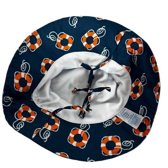 IPlay Sun Protection Hat 2T-4T Lifesaver Print - Picture 4 of 8